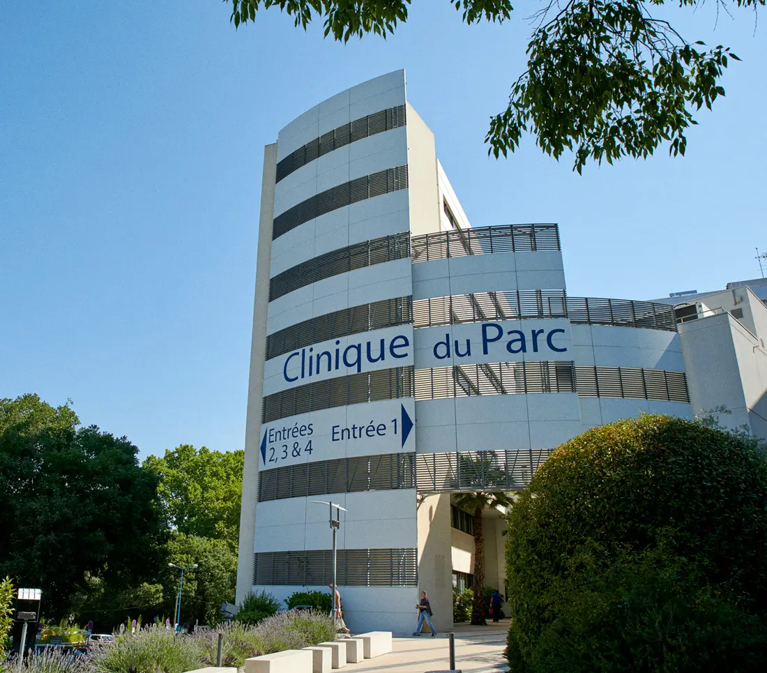 Clinique du Parc in Montpellier, France. Home to CCV